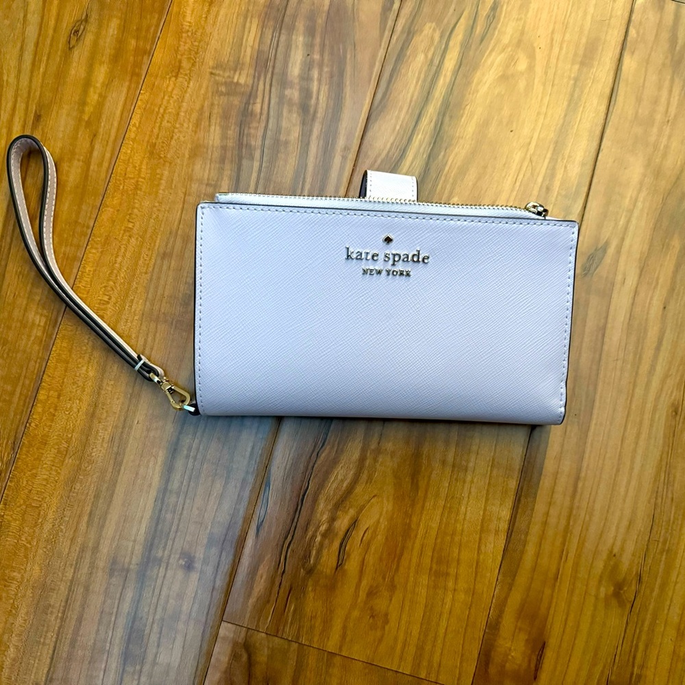 Kate Spade Lilac Wristlet
